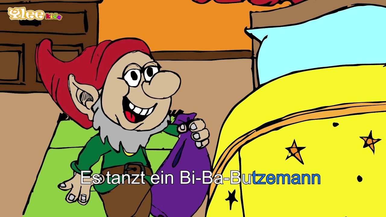 Es tanzt ein Bi-Ba-Butzemann - Deutsch lernen mit Kinderliedern - Yleekids Deutsch lernen