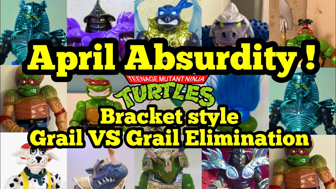 Апрельская абсурдность 2023 TMNT Bracket Style Grail VS Grail
