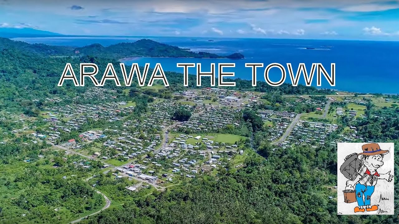 Arawa the Bougainville Town