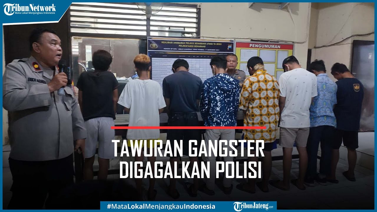 Tawuran Gangster 02Desember Semarang vs Grup 3 SMP Kaliwungu Digagalkan Polisi