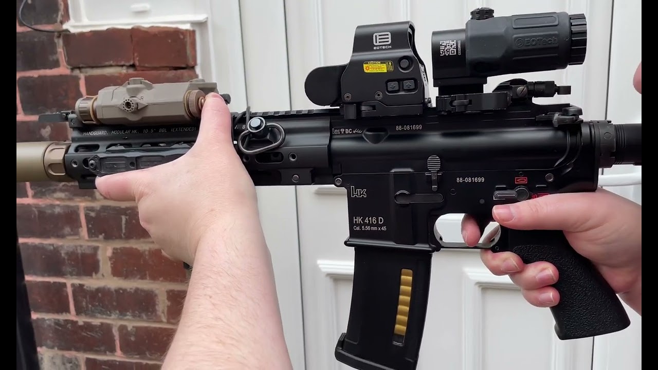 Tokyo Marui HK416D next gen recoil shock #airsoft