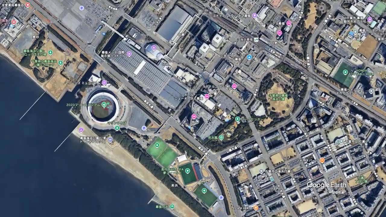 Where the sea meets Makuhari
