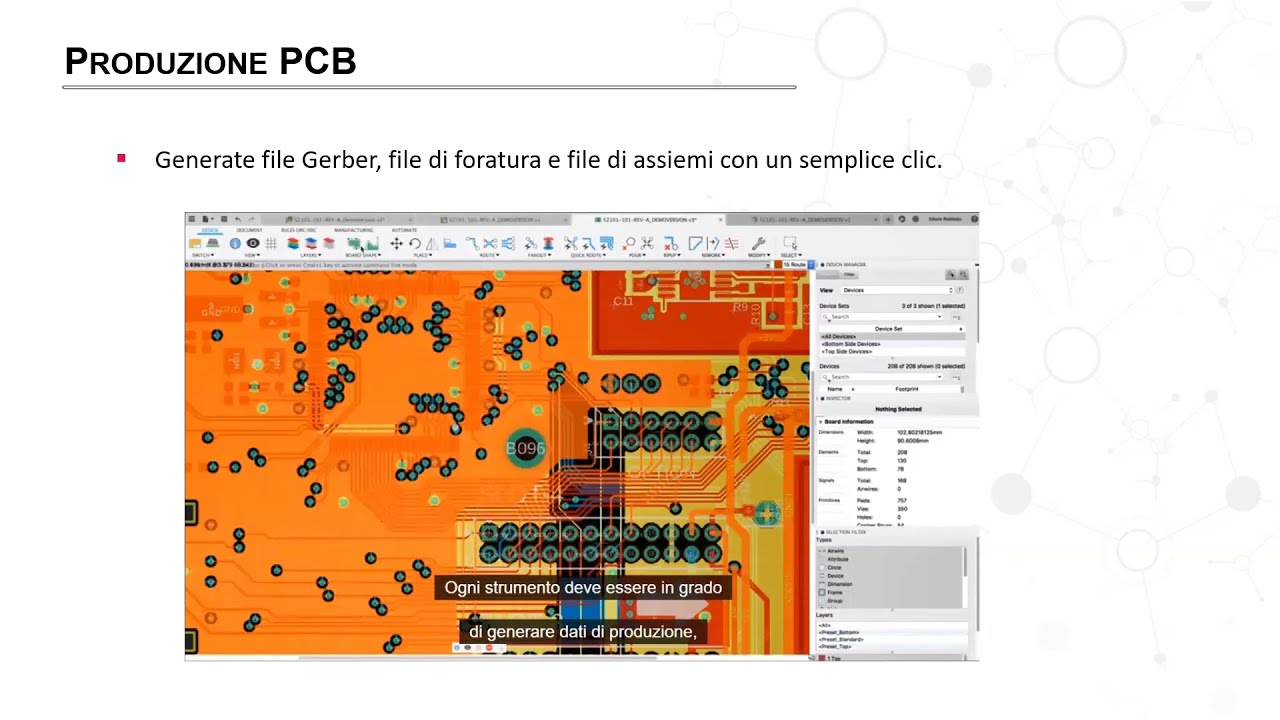 Progettazione elettronica in Fusion360
