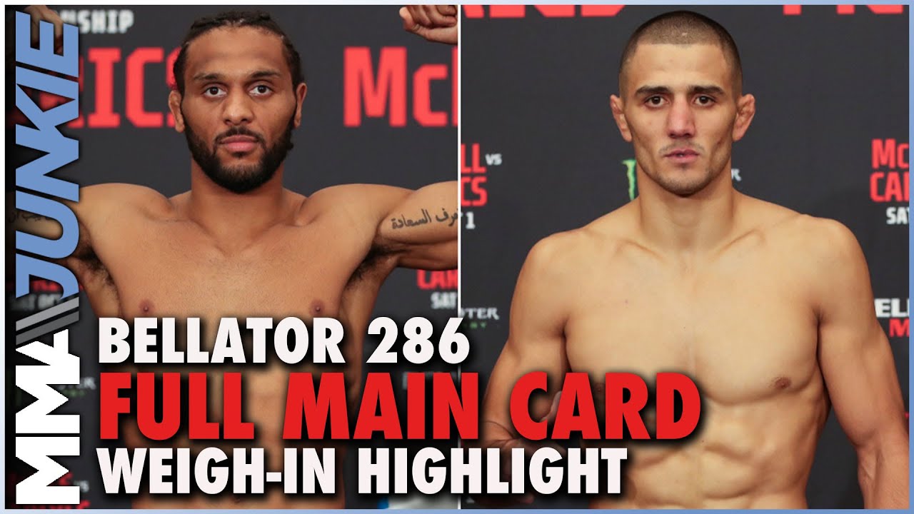 Bellator 286 Weigh-In Highlights: A.J. McKee Set For Lightweight Debut