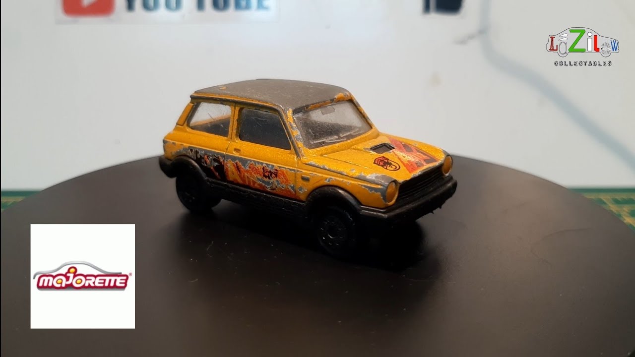 Majorette Autobianchi A112 diecast restoration