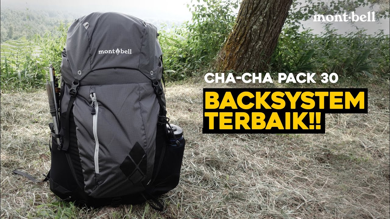 Desain & Inovasi Jepang: montbell Cha-Cha Pack 30 | GEAR REVIEW
