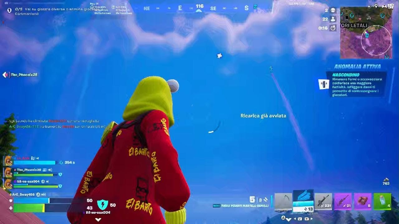 CHE FATICA Fortnite gameplay