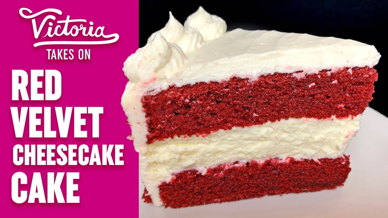 Red Velvet Cheesecake Cake