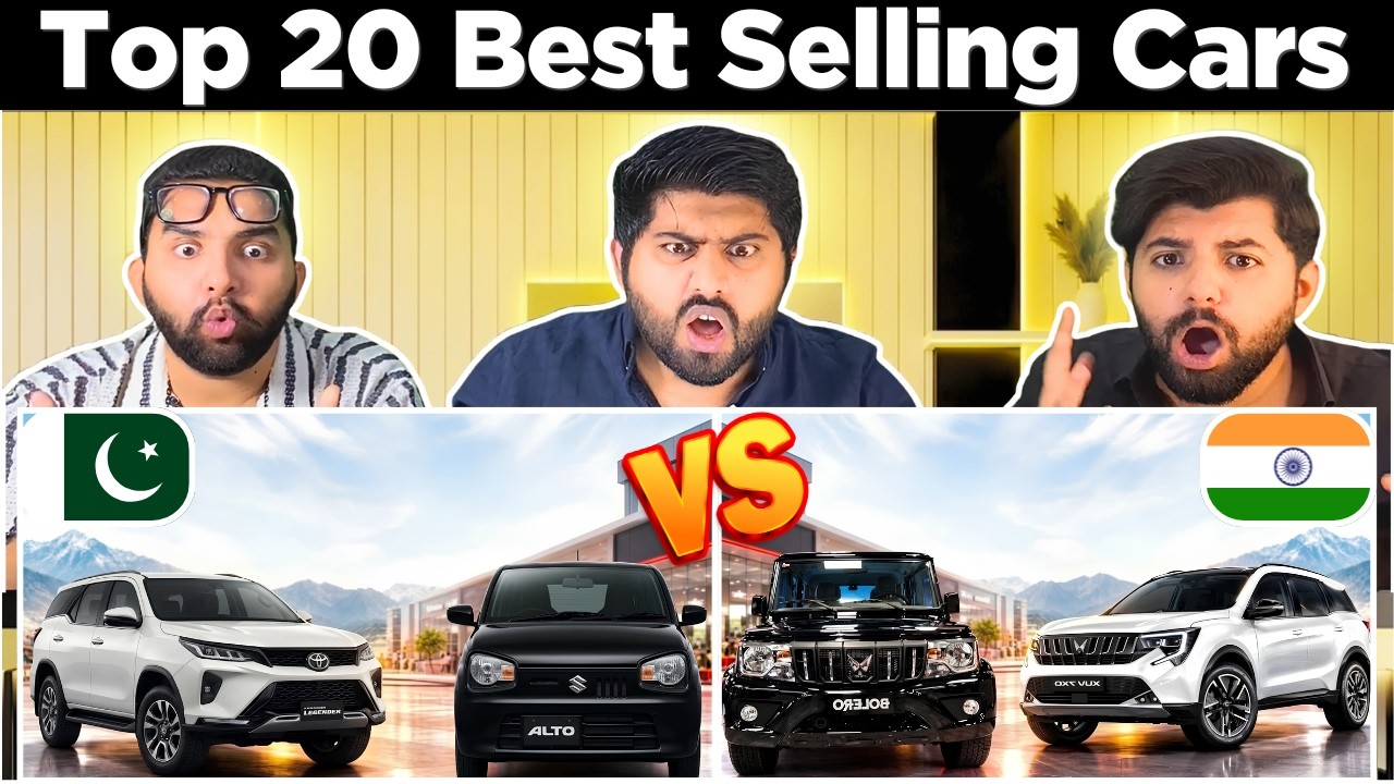 Reaction On Best Car Sales Ranking Comparison: India vs Pakistan | बाजार | Pakistani Reaction🔥