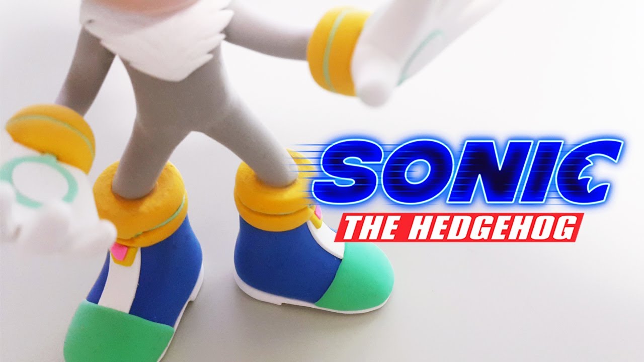 How to make Siver the hedgehog with clay (sonic) ★| Clay Tutorial | Timelapse |AIR snow🔥