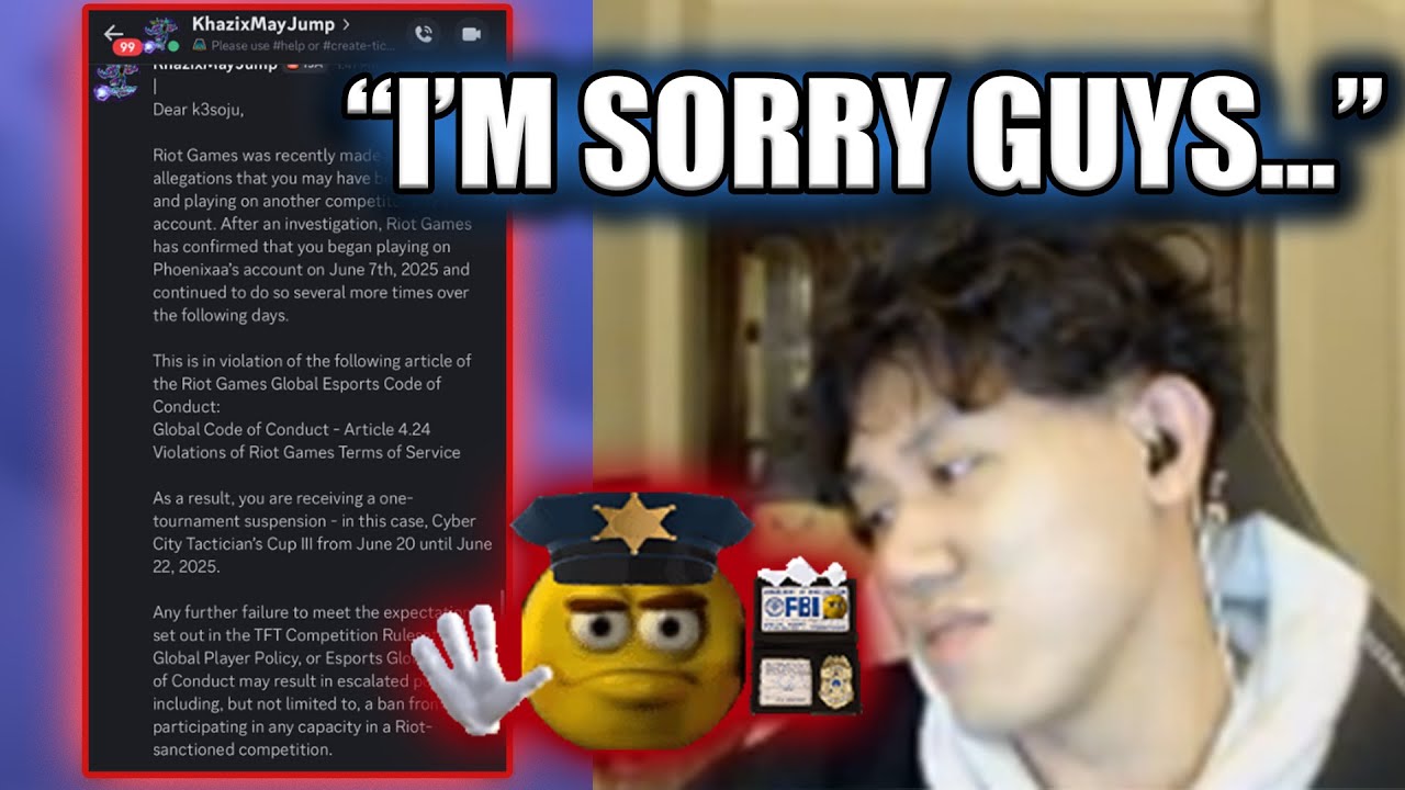 k3soju Talks About his Tournament Ban