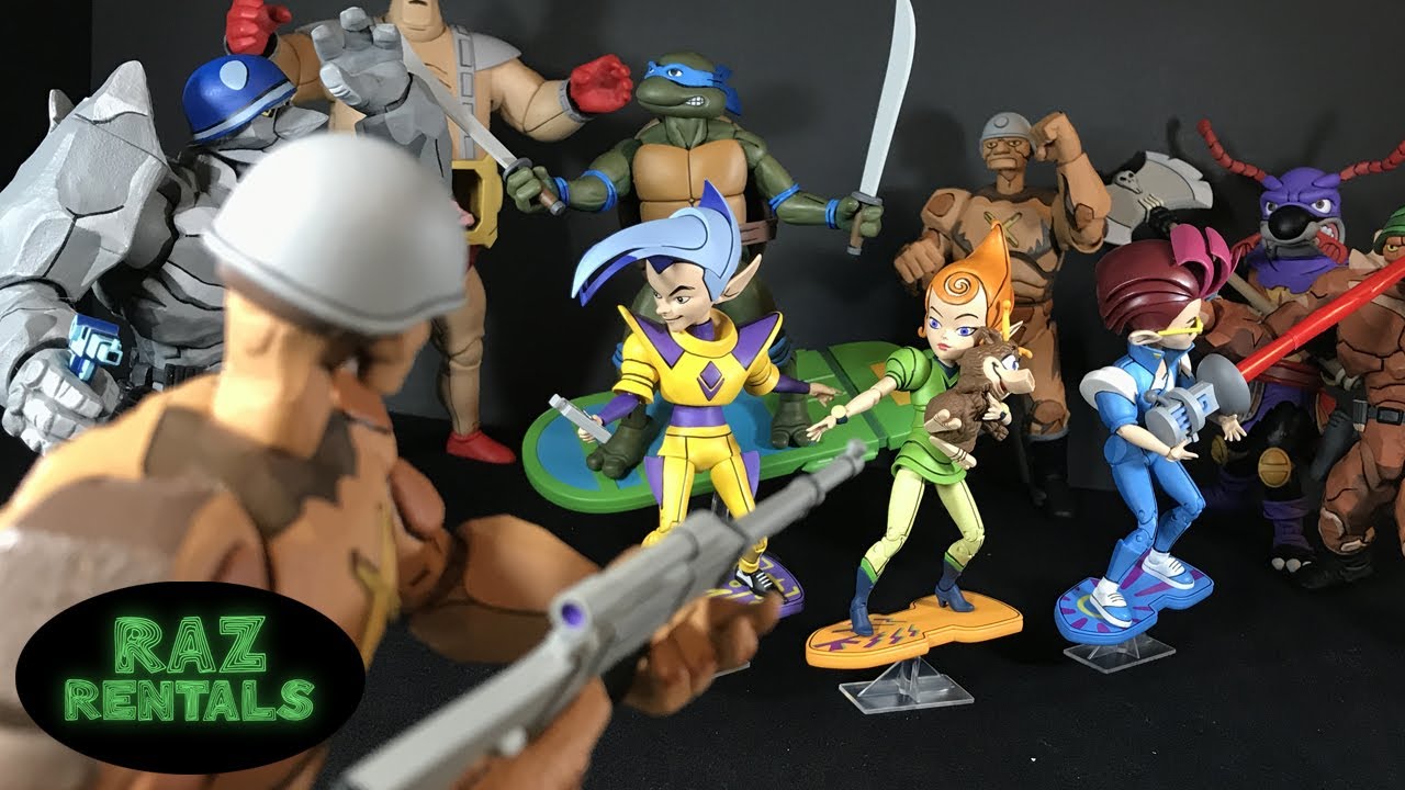 TMNT NECA Neutrinos 3 Pack Review & Discussion Fred Wolf Dask Kala Zak Teenage Mutant Ninja Turtles