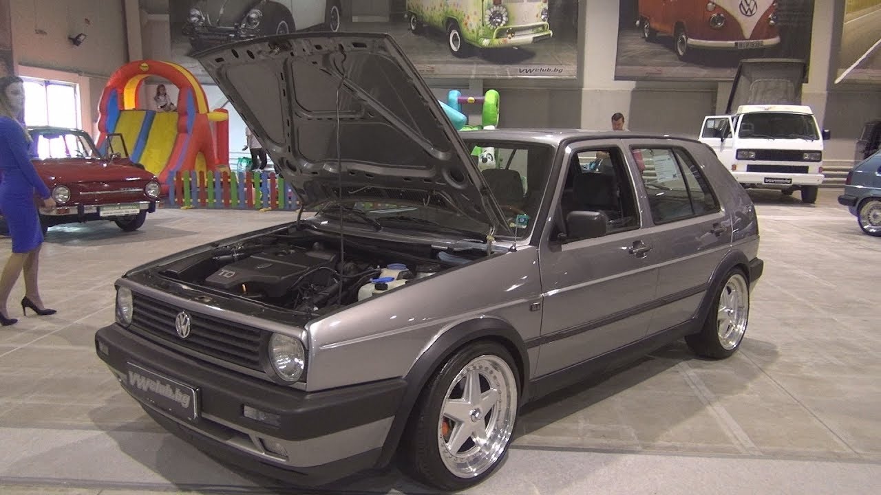 Volkswagen Golf Mk2 (1991) Экстерьер и интерьер