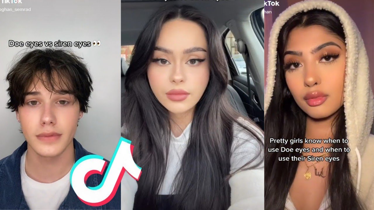 Doe eyes vs Siren eyes/Tik tok viral trend explained 
