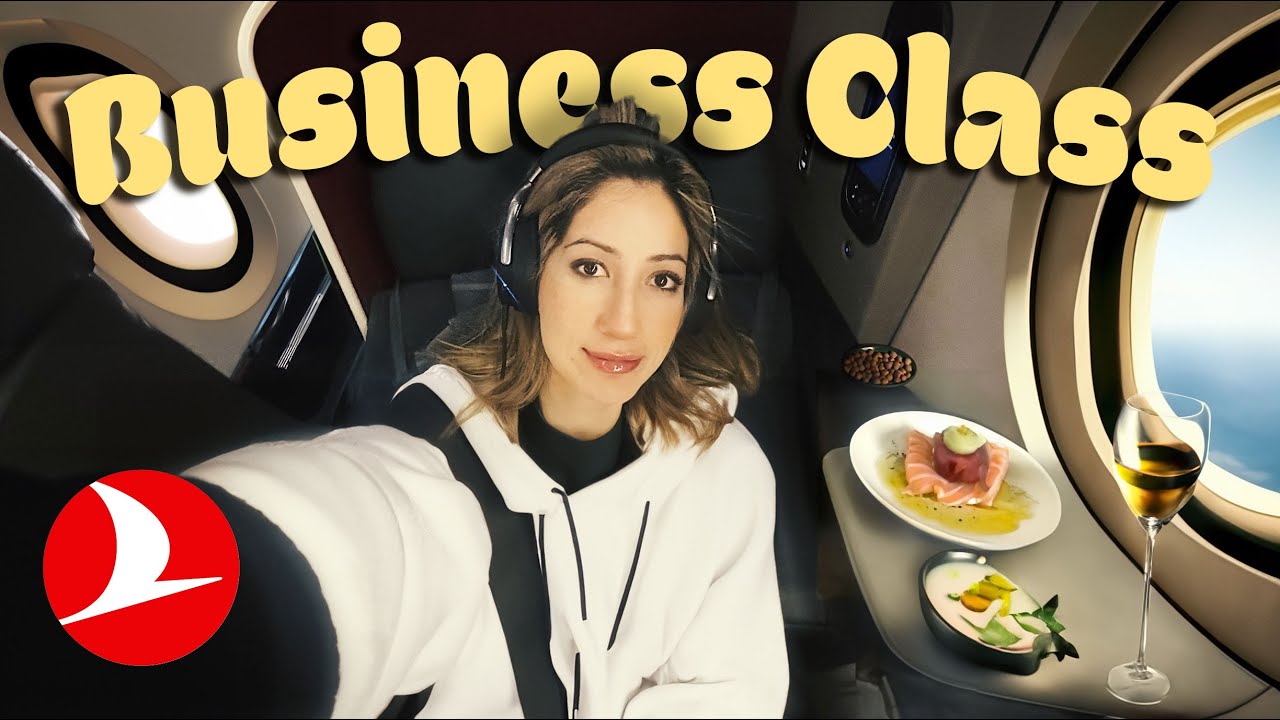 My First Experience Flying Business Class With Turkish Airlines - Toronto🇨🇦 to Istanbul  🇹🇷 ✈️ &hearts;️