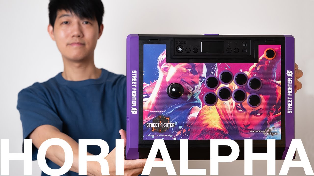 Hori Alpha Arcade Stick SF6 Edition Unbox Review
