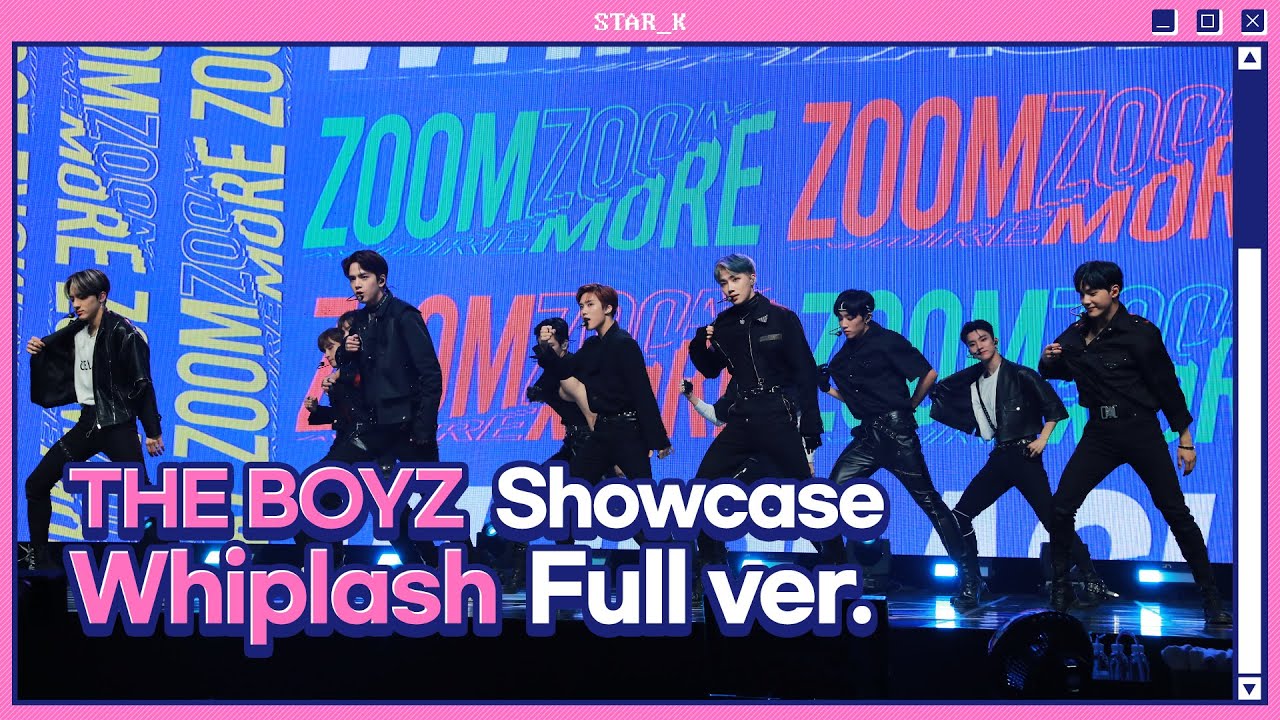 더보이즈 (THE BOYZ) - Whiplash (Stage full ver.)