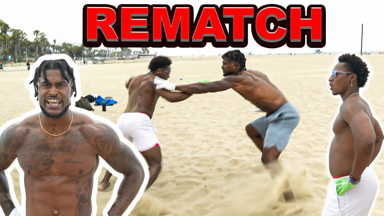 WE RAN IT BACK ON THE BEACH (1 ON 1 Vs Deestroying)