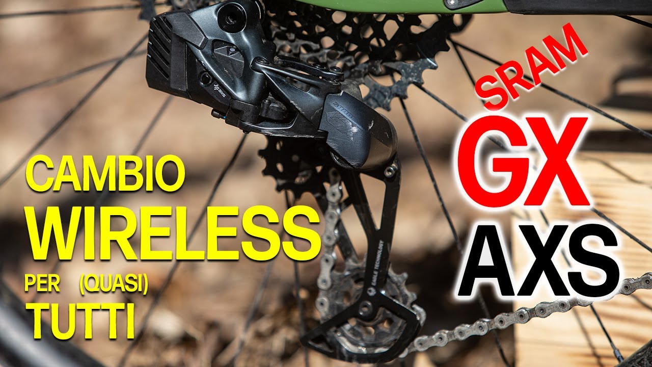SRAM GX Eagle AXS: trasmissione wireless per (quasi) tutti