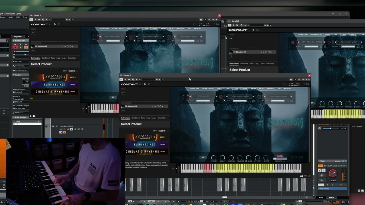 DIARY 12 - Silentium WIP - New GFX and New Sampling...