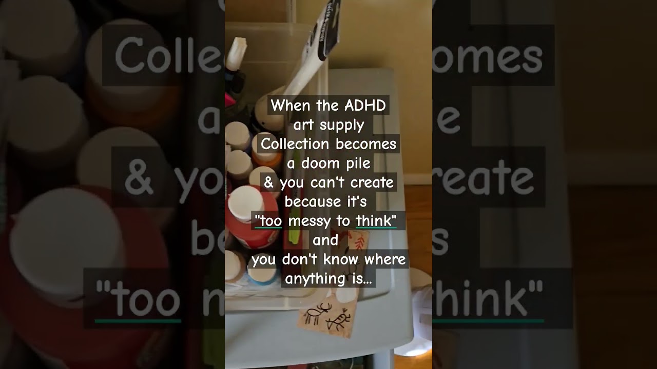 #adhdprobs that only #creative #artist types can understand #neurodivergent #multipassionate