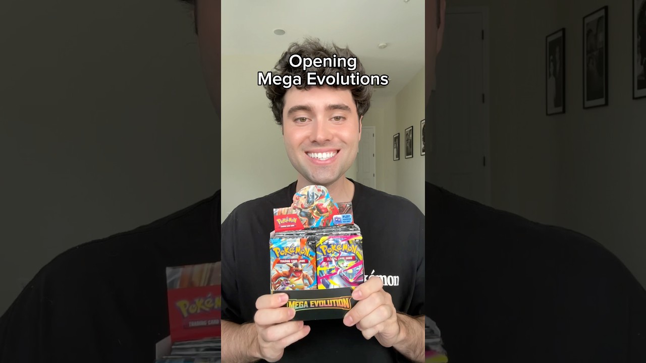 Открываем совершенно новый набор &laquo;Мега Эволюции&raquo;! #pokemoncards