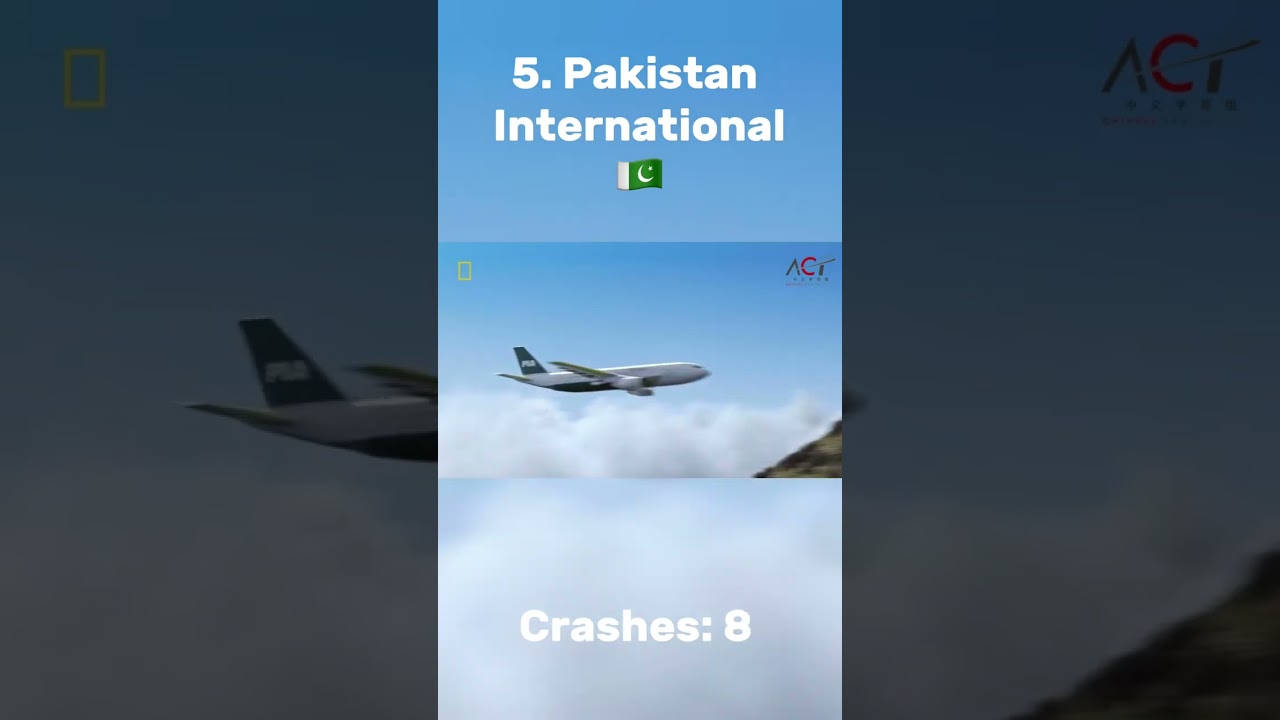 Top 5 Airlines With The Most Crashes. 😥