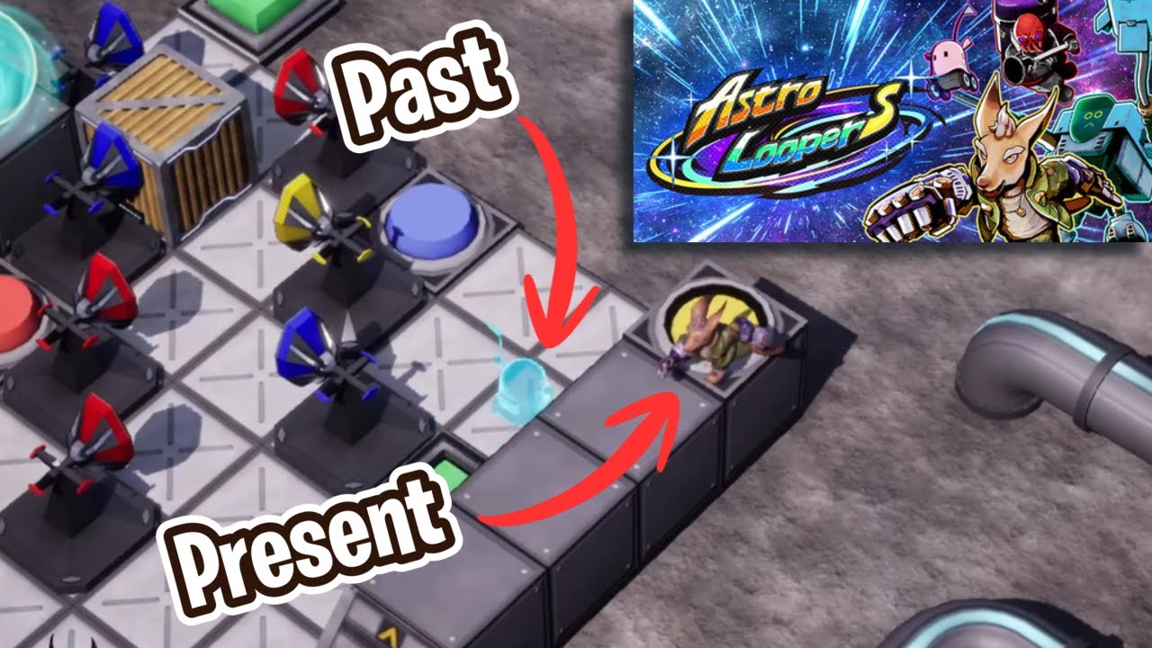 Past and present joins forces in this time-loop puzzle [Astro Loopers]