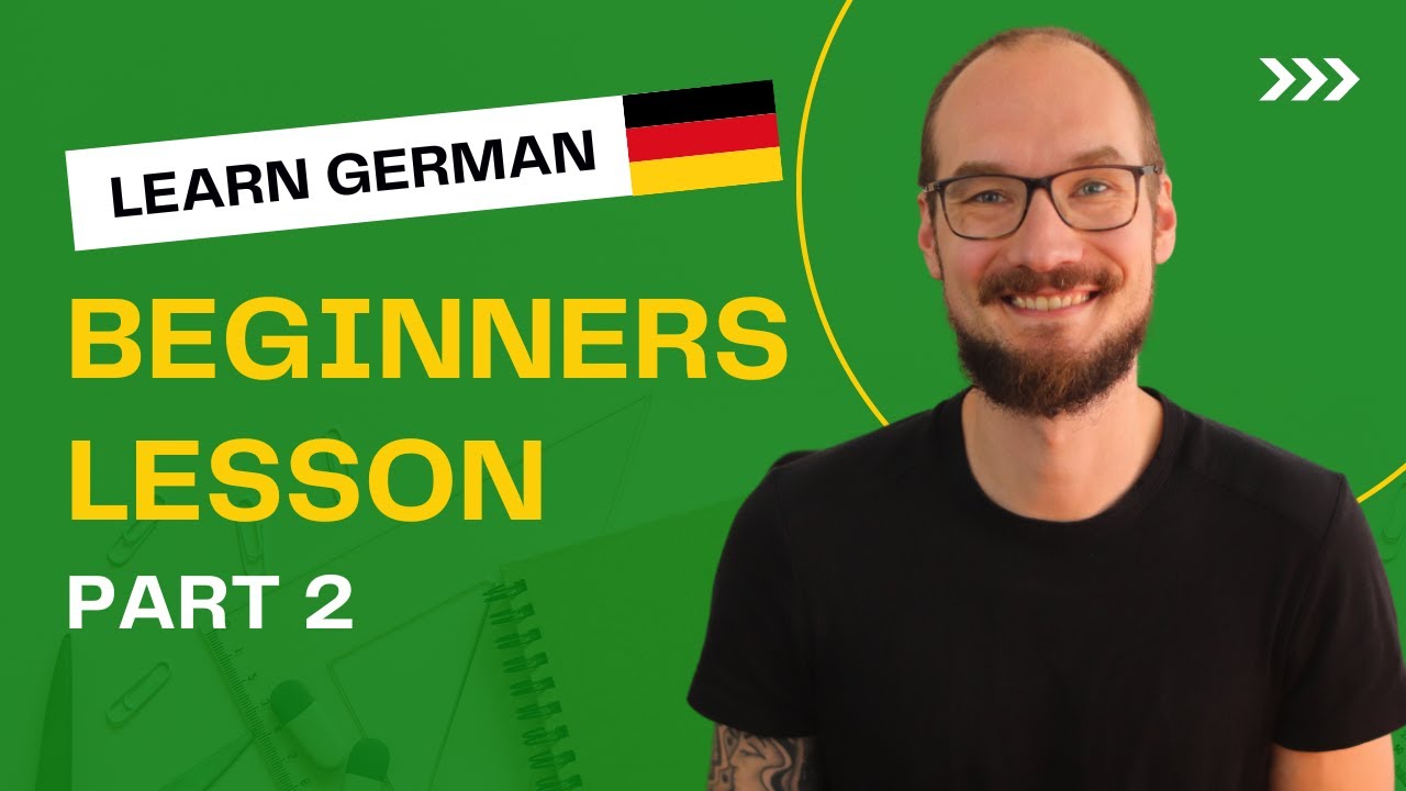 Easy German for Beginners: Lesson 2 - Basics (comprehensible input) - telling time in German