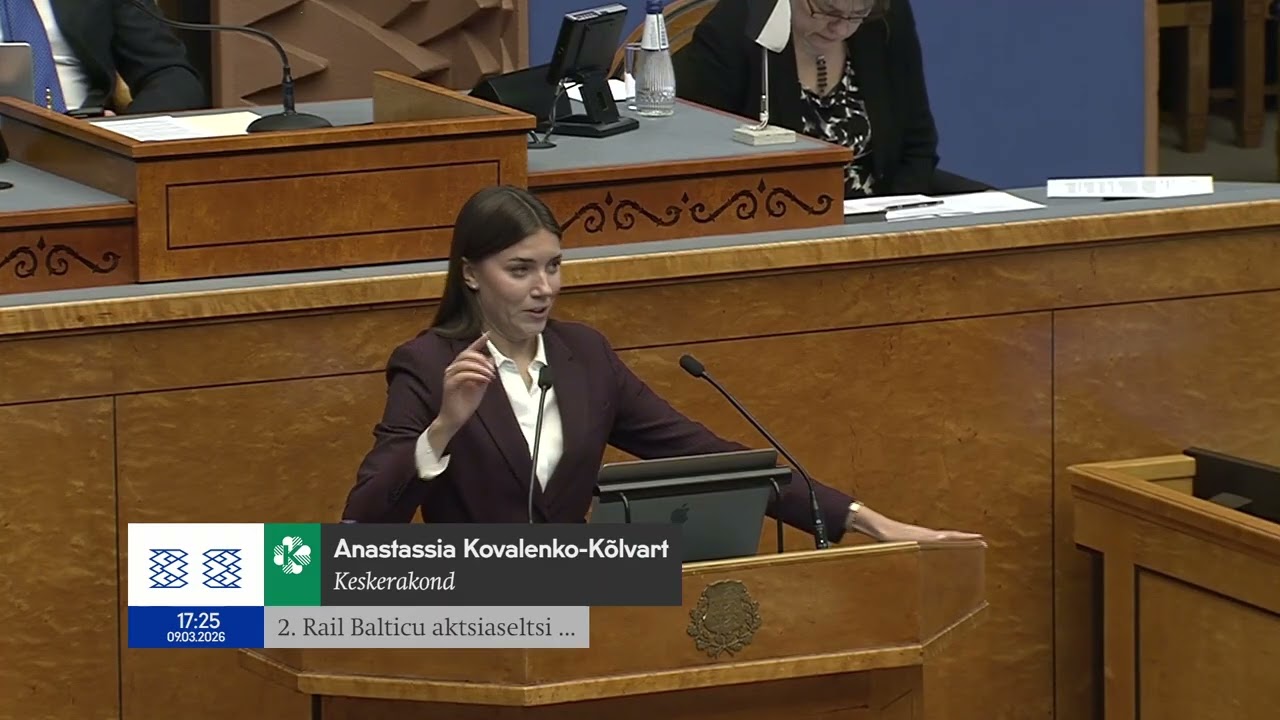 Anastassia Kovalenko-Kõlvart: Rail Balticut aastaks 2030 ei tule