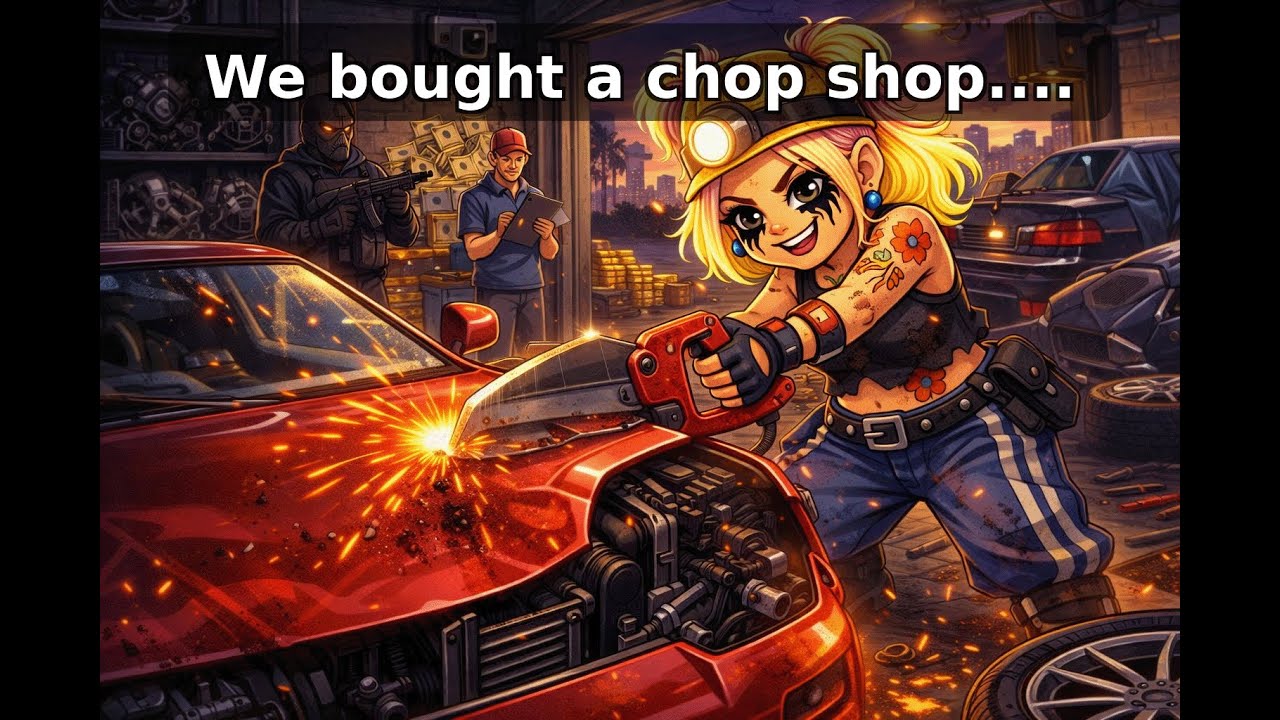 We bought a chop shop..... (Road to 800 subs!) | RedlineRP