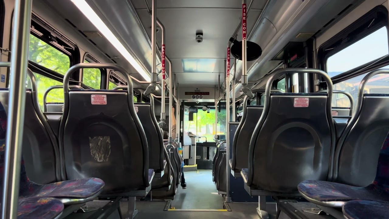 On Board: Charlotte Area Transit System (CATS) 2012 Gillig Advantage BRT Low Floor 1050 on Route 9