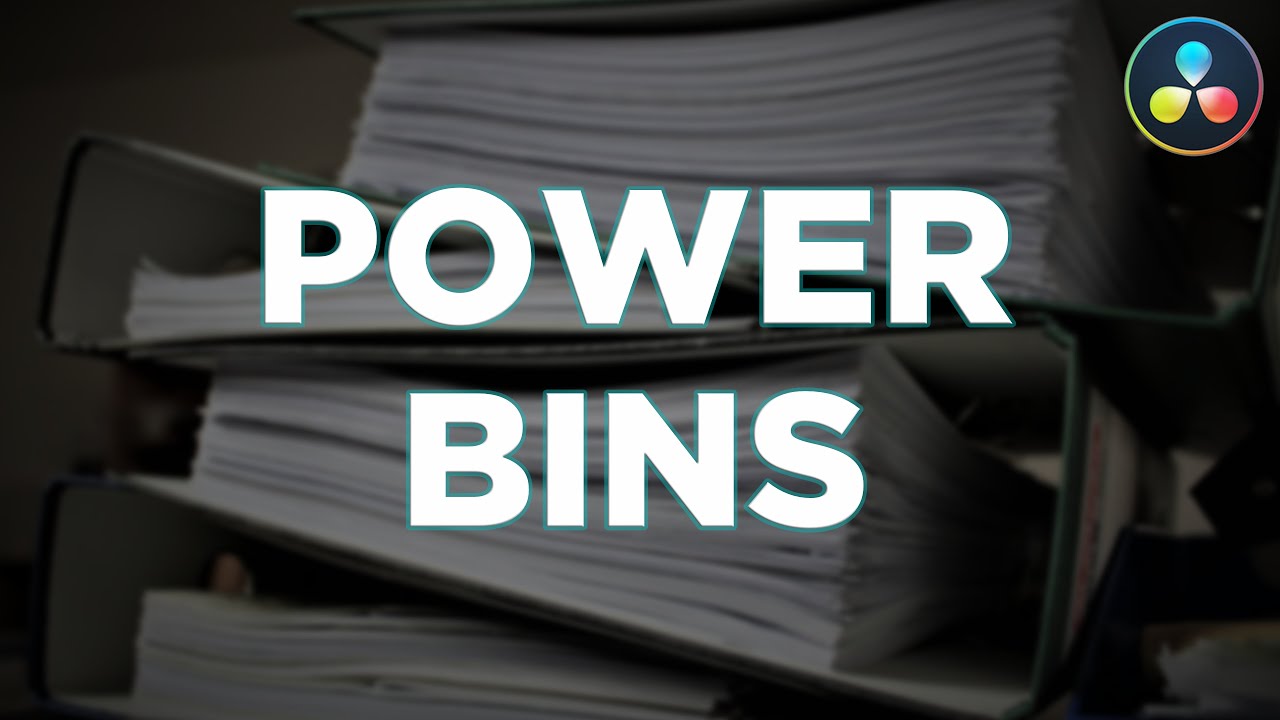 Power Bins | DaVinci Resolve 16