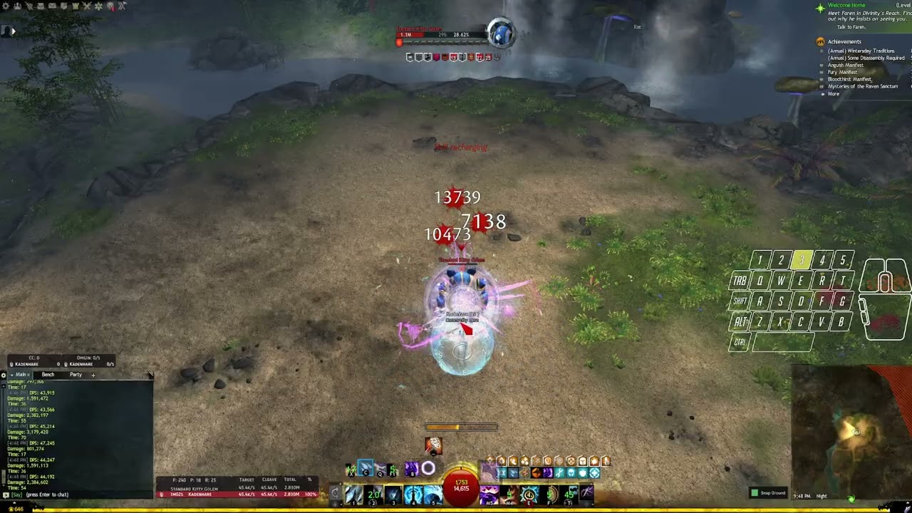 Inferno Evoker (Hare w/ Fireworks) - 46,073 - December 9th