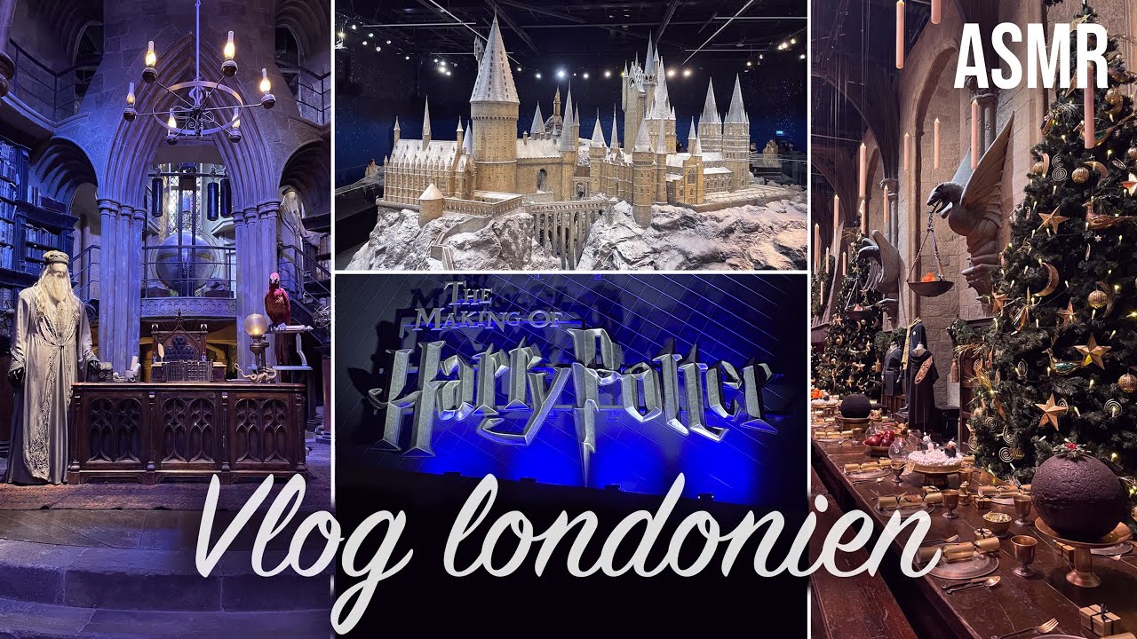 ASMR - VLOG - Les studios Harry Potter