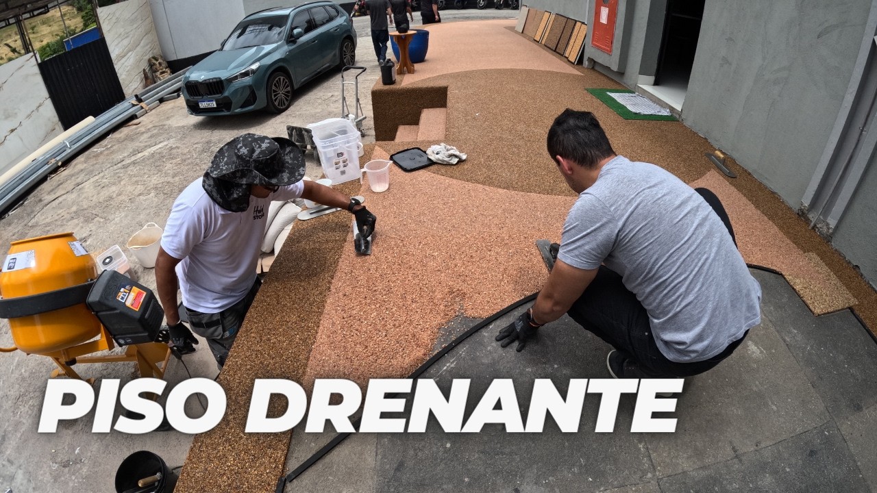 PISO DRENANTE é uma Escolha INTELIGENTE para a sua casa