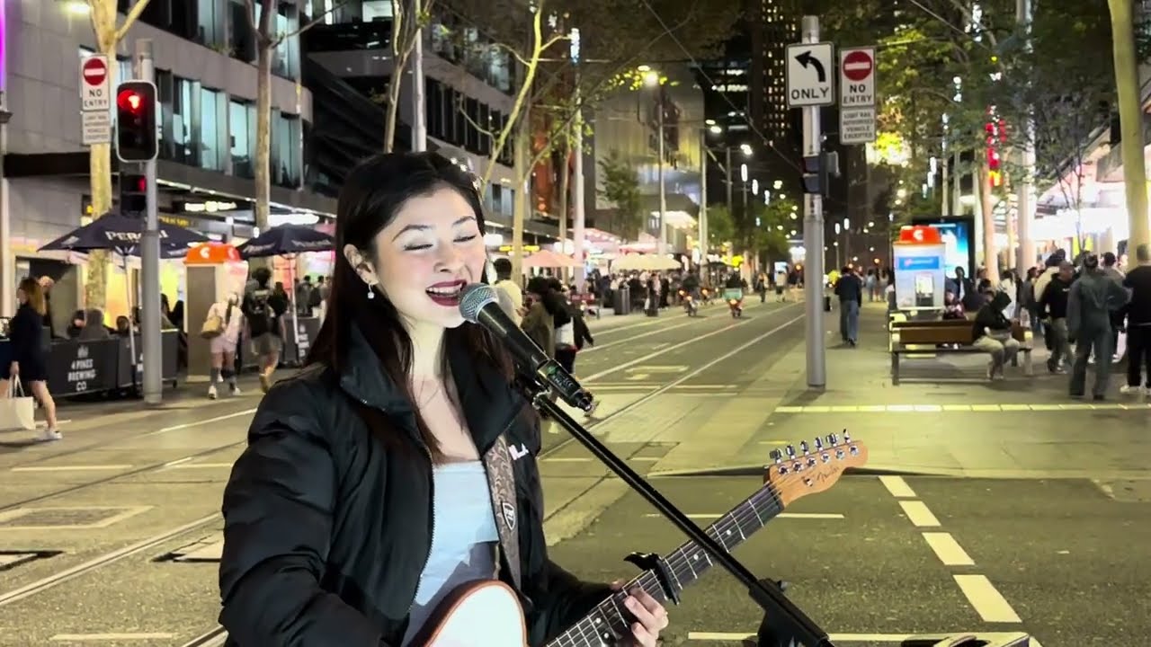 Shirina singing 'Night Changes' by One Direction