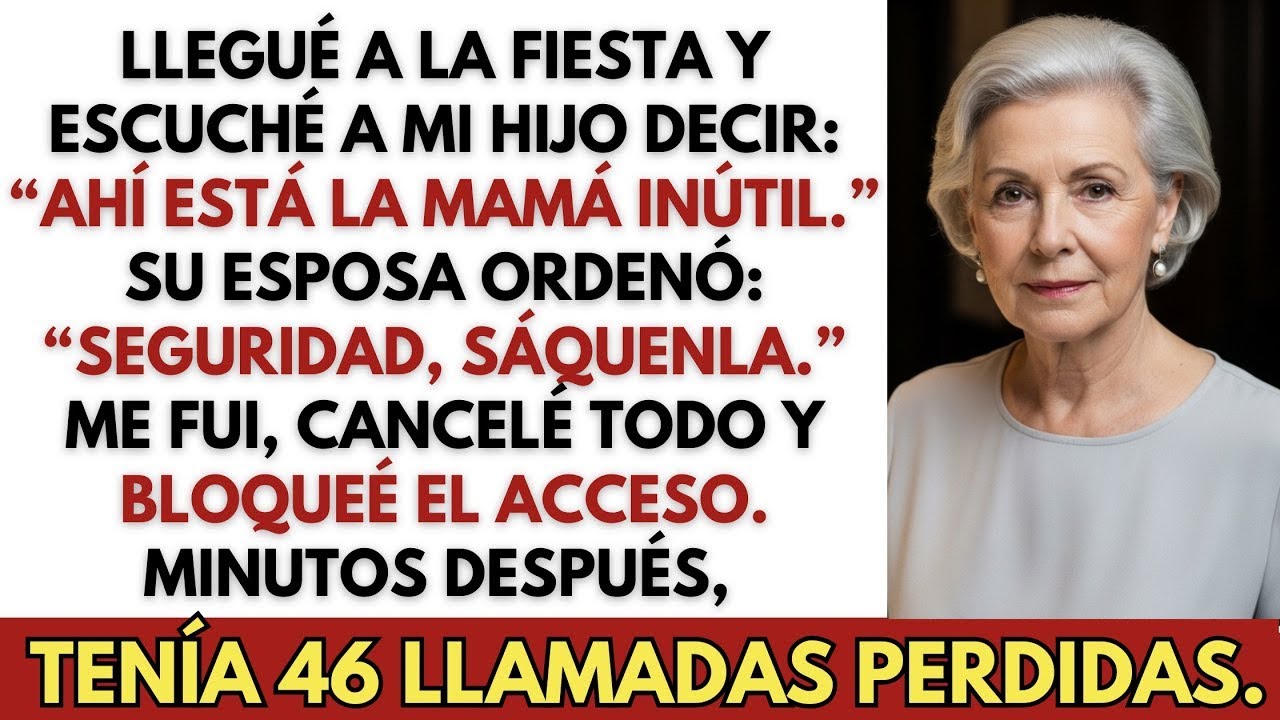 Mi Hijo Me Dijo 'Mamá Inútil' — Entonces Retiré Todo y Tomé el Dinero  ¿Su Desesperación No Tiene Pr