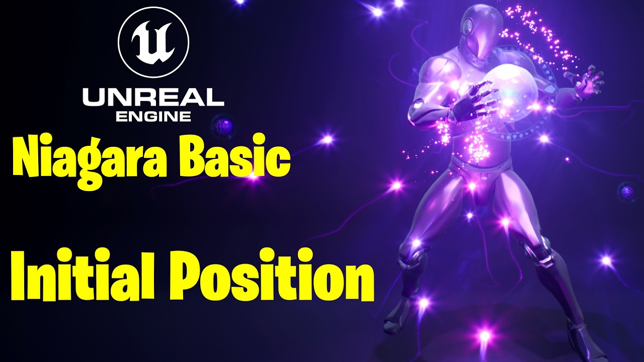 UE5.3 Niagara Basic | Initial Position | #17