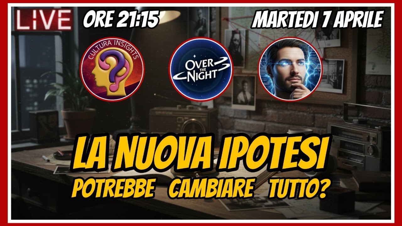 LIVE 7.04.2026 - ore 21:15, CULTURA INSIGHTS,  OTN e ANDY STEEL