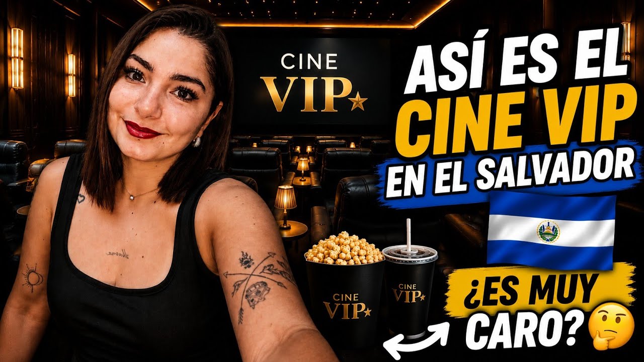 Asi es el CINE VIP en El Salvador! Vale la pena pagar MAS DINERO?🇸🇻