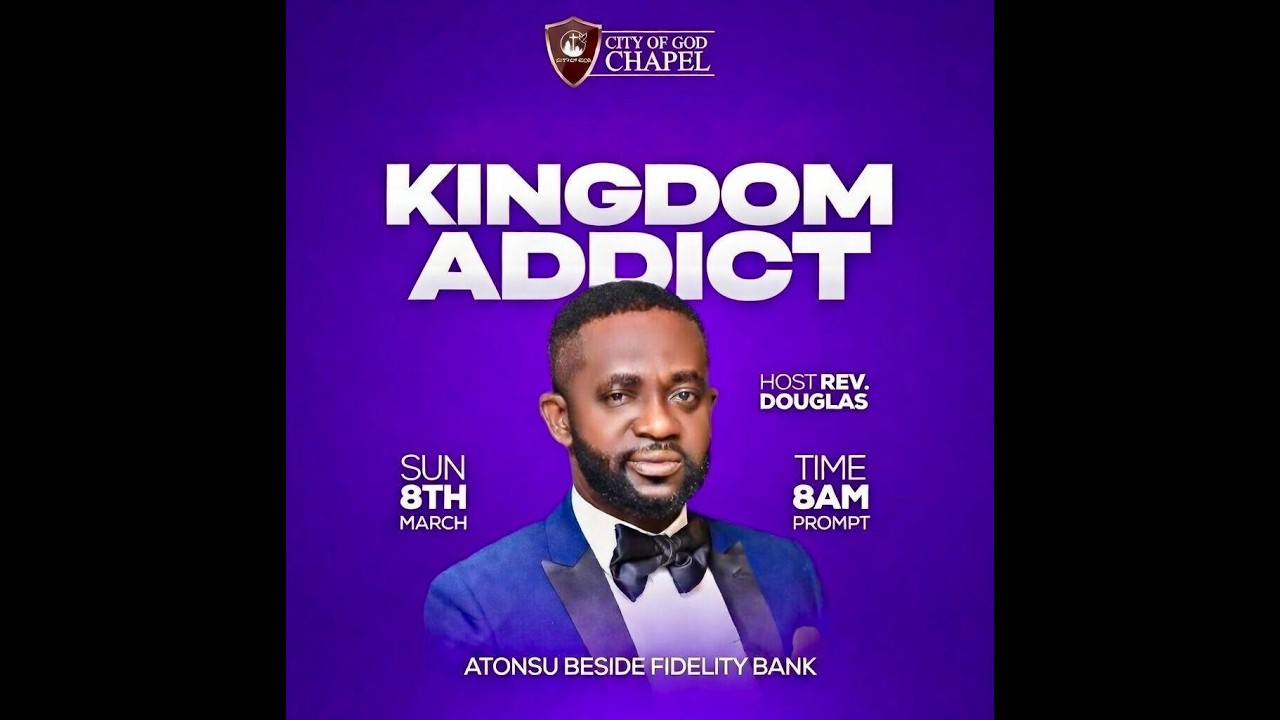 SUNDAY SERVICE l KINGDOM ADDICT  l 08-03-2026 l WITH REV DOUGLAS OHENE SARFO