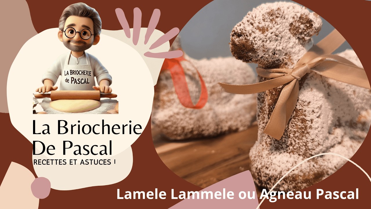 Recette 3   Lamele ou Lammele – Agneau Pascal Ultra Aérien Beurre, Vanille et Blancs Montés