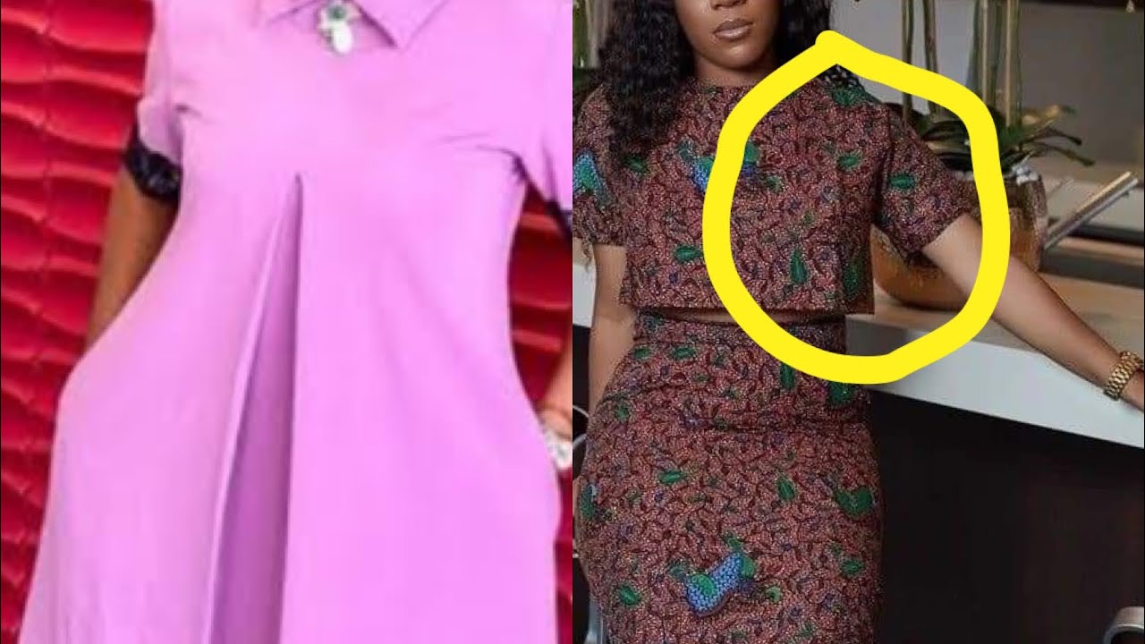 How to make dress with inverted pleat