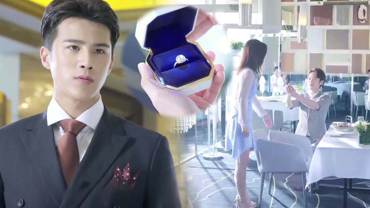 Movie | 豪門少爺拿百萬鑽戒向灰姑娘求婚，霸總慌了！#狐狸的夏天S2#cdrama#職場#都市愛情