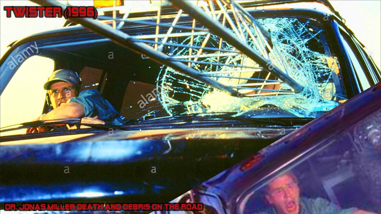 Twister (1996) Jonas Death for being a big dumm jerk and Debris on the Road