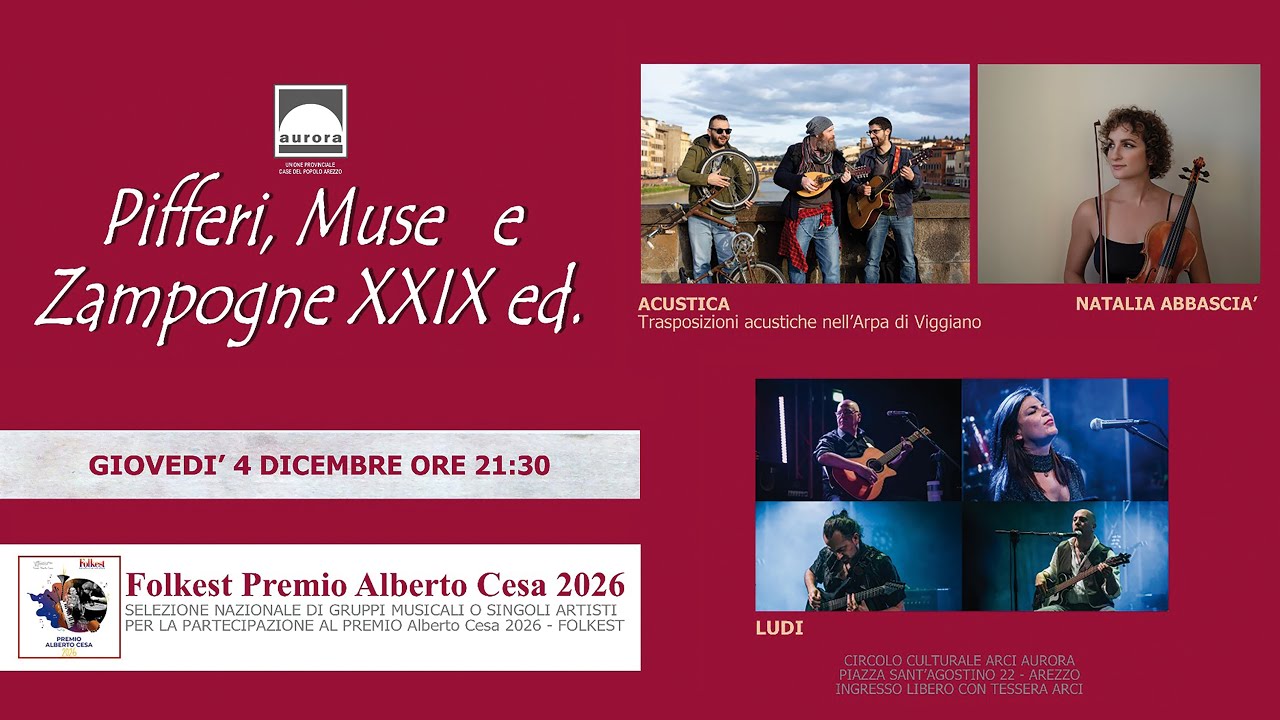 Selezioni Premio Alberto Cesa 2026 (4 dicembre 2025)