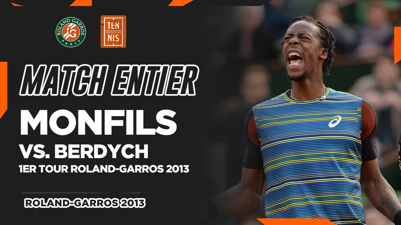 Gaël Monfils vs. Tomas Berdych - 1er tour | Roland-Garros 2013