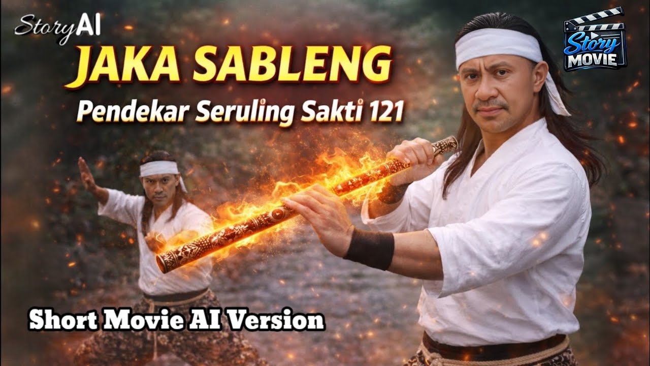 Jaka Sableng Pendekar Seruling Sakti 121|Short Film AI Episode 1