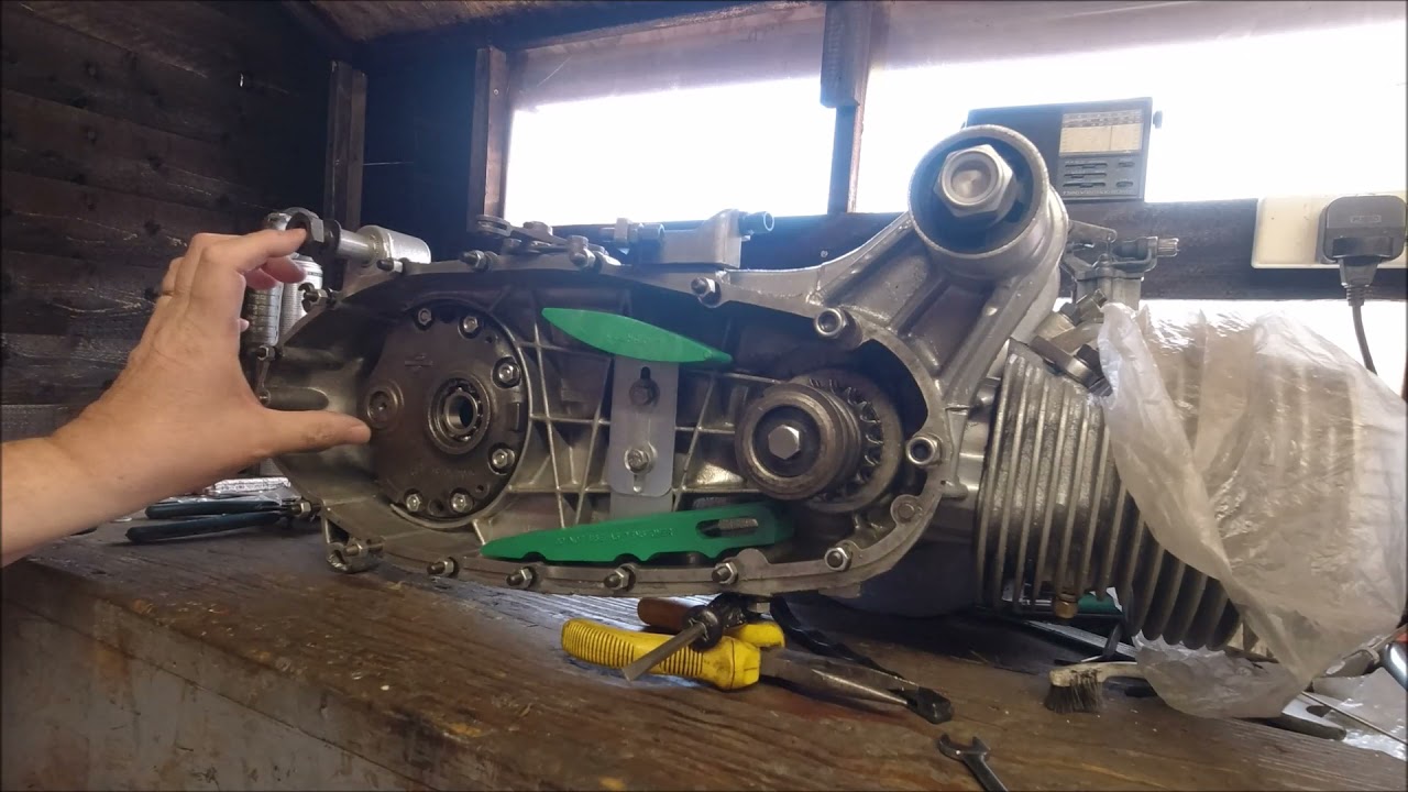 Ремонт двигателя Lambretta 24